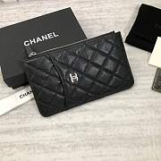 Forubags Chanel Clutch Black Silver hardware A84402  - 1