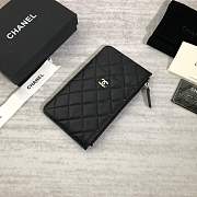 Forubags Chanel Clutch Black Silver hardware A84402  - 6