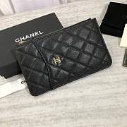 Forubags Chanel Clutch Black Gold hardware A84402 - 1