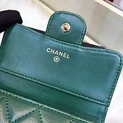 Forubags Chanel Wallet Green 82288 - 4