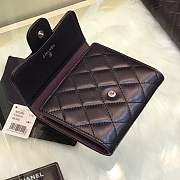 Forubags Chanel Wallet Black Silver hardware 82288 - 2