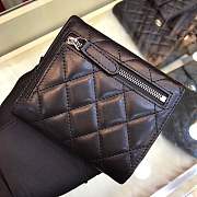 Forubags Chanel Wallet Black Silver hardware 82288 - 3