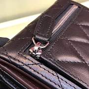 Forubags Chanel Wallet Black Silver hardware 82288 - 5