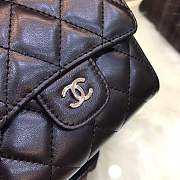 Forubags Chanel Wallet Black Silver hardware 82288 - 6