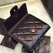 Forubags Chanel Wallet Black Gold hardware 82288 - 2