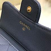 Forubags Chanel Wallet Smoky blue Gold hardware 82288 - 2