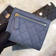 Forubags Chanel Wallet Smoky blue Gold hardware 82288 - 3