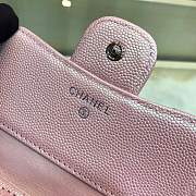 Forubags Chanel Wallet Bright pink Silver hardware 82288 - 4