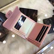 Forubags Chanel Wallet Bright pink Silver hardware 82288 - 5