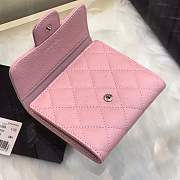 Forubags Chanel Wallet pink Silver hardware 82288 - 2