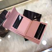 Forubags Chanel Wallet pink Silver hardware 82288 - 5