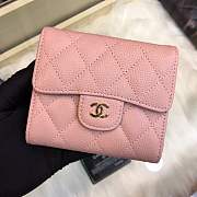 Forubags Chanel Wallet Pink Gold hardware 82288 - 1