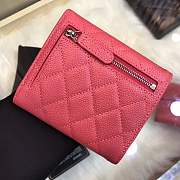 Forubags Chanel Wallet Rose Silver hardware 82288 - 3