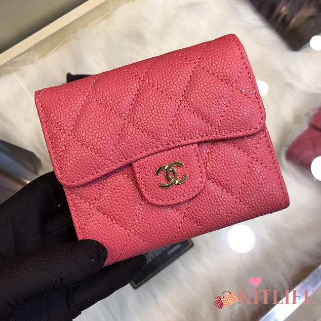 Forubags Chanel Wallet Rose Gold hardware 82288 - 1