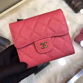 Forubags Chanel Wallet Rose Gold hardware 82288