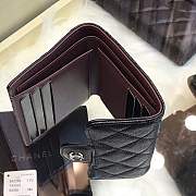 Chanel Wallet Black Silver hardware 82288 - 2