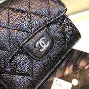 Chanel Wallet Black Silver hardware 82288 - 4