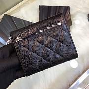 Chanel Wallet Black Silver hardware 82288 - 5