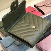 Forubags Chanel Wallet Green Gold hardware  - 4