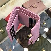 Forubags Chanel Wallet Cherry Pink Gold hardware  - 6