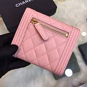 Forubags Chanel Wallet Pink 80734 - 3