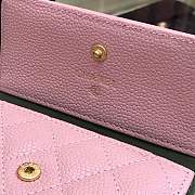 Forubags Chanel Wallet Pink surface green lining 80734 - 2