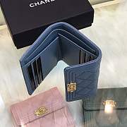 Forubags Chanel Wallet Blue 80734 - 3