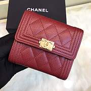 Forubags Chanel Wallet Wine red 80734 - 1