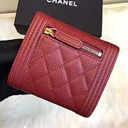 Forubags Chanel Wallet Wine red 80734 - 2