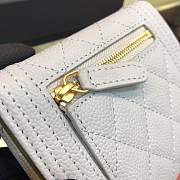 Forubags Chanel Wallet Gray surface green lining 80734 - 2