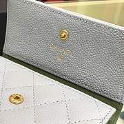 Forubags Chanel Wallet Gray surface green lining 80734 - 5