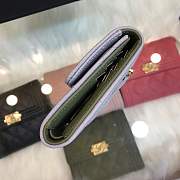 Forubags Chanel Wallet Gray surface green lining 80734 - 4