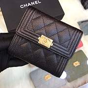 Forubags Chanel Wallet Black surface green lining 80734 - 1