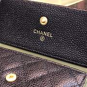 Forubags Chanel Wallet Black surface green lining 80734 - 2