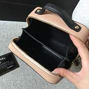 Forubags Chanel Cosmetic Bag Small Size in Nude - 3