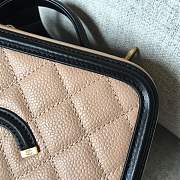 Forubags Chanel Cosmetic Bag Medium Size in nude - 3