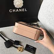 Forubags Chanel Cosmetic Bag Medium Size in nude - 6