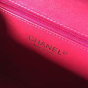 Forubags Chanel Cosmetic Bag Medium Size in Red - 4