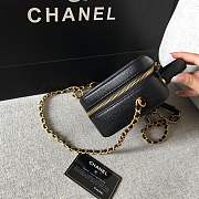 Forubags Chanel Cosmetic Bag Small Size in Black - 6