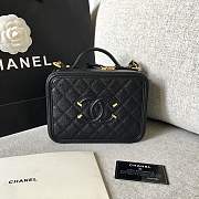 Forubags Chanel Cosmetic Bag Medium Size in Black - 3