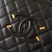 Forubags Chanel Cosmetic Bag Medium Size in Black - 4