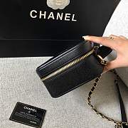 Forubags Chanel Cosmetic Bag Medium Size in Black - 6