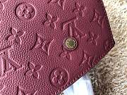Forubags LV Montaigne in wine red M41046 - 3