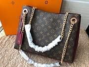 Forubags Louis Vuitton Monogram canvas &burgundy lining M43772 - 1