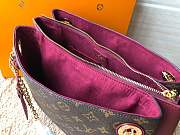 Forubags Louis Vuitton Monogram canvas &burgundy lining M43772 - 3