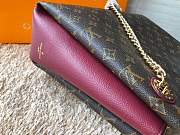 Forubags Louis Vuitton Monogram canvas &burgundy lining M43772 - 5