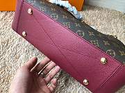 Forubags Louis Vuitton Monogram canvas &burgundy lining M43772 - 6