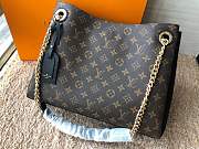 Forubags Louis Vuitton Monogram canvas &black lining M43772 - 1