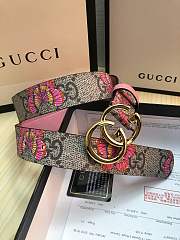 gucci belt butterfly gold buckle - 2