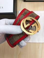 gucci belt gold double G - 5
